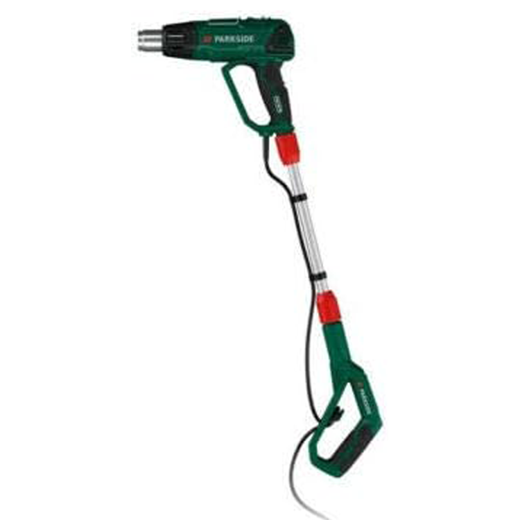 Pistol cu Aer Cald Parkside PLHLG 2000 B2 – 2000 W, Cap Long Reach, Protecție Termică
