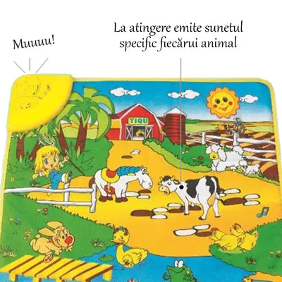 Covoraș Educativ Interactiv: Orchestra Animalelor pentru Micuții Exploratori