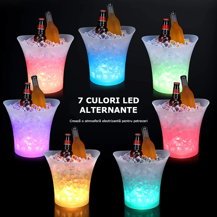 Frapieră cu Speaker Bluetooth și Iluminare RGB