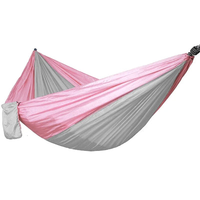 Hamac ultra-portabil cu sac de mână – material de parașută, ușor și rezistent