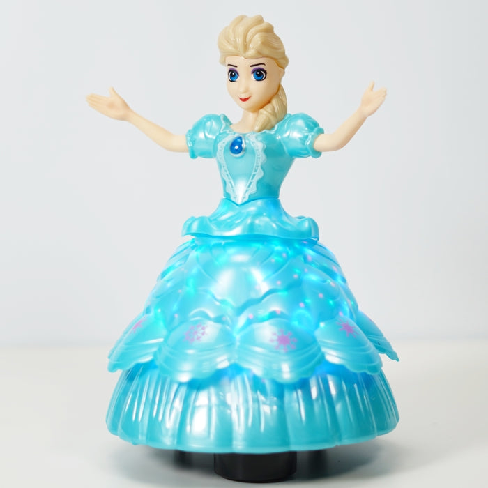 Papusa Frozen, danseaza, canta, lumini multicolore