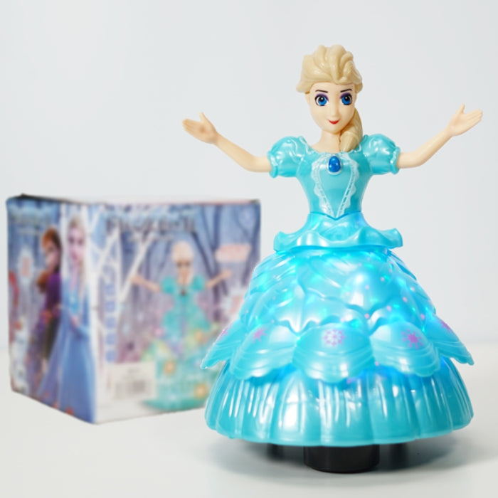 Papusa Frozen, danseaza, canta, lumini multicolore