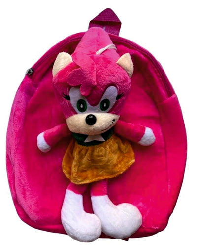 Ghiozdan de Grădiniță Sonic cu Personajul Amy Rose, 28x28x8 cm