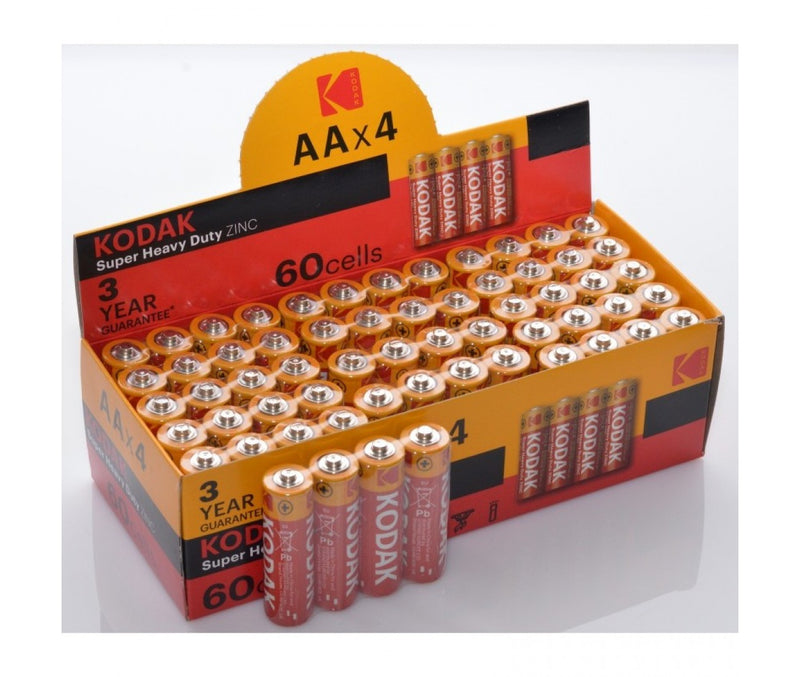 Set 4 Baterii Zinc Kodak AA/ R6, 1,5V