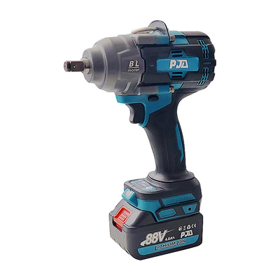 Cheie de impact electrică fără perii PJA 88V 4.0Ah, 2 acumulatori Li-Ion, motor brushless, cu valiză și încărcător