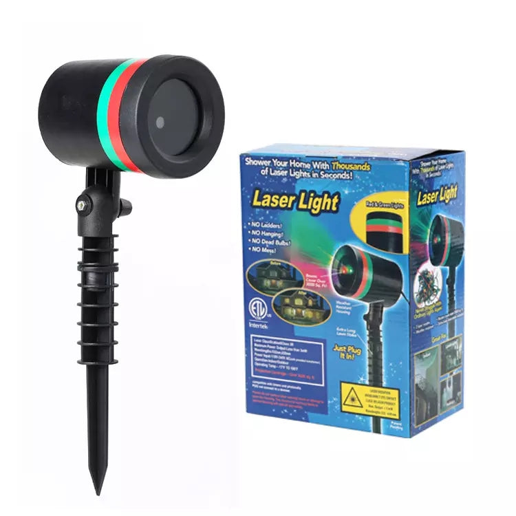 Proiector laser rosu/verde pentru exterior