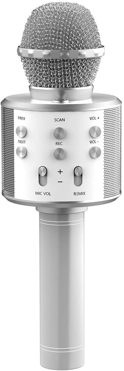 Microfon Wireless Karaoke cu bluetooth si boxa incorporata