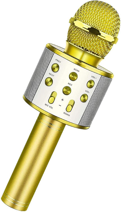 Microfon Wireless Karaoke cu bluetooth si boxa incorporata