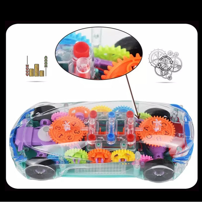 Masinuta educationala transparenta Concept Racing