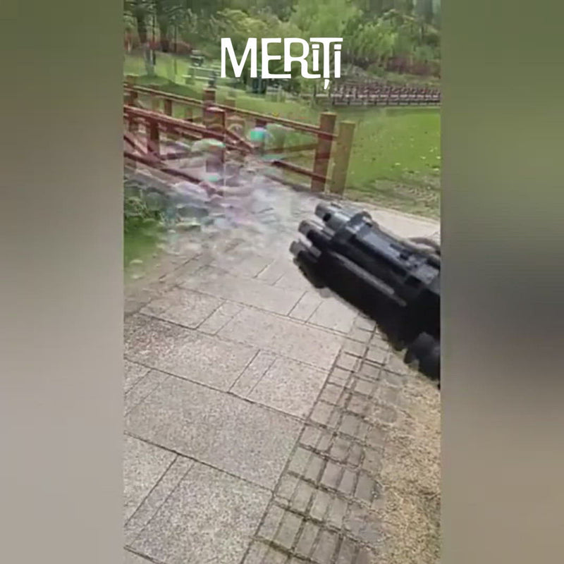 Pistol pentru Baloane de Sapun 8 orificii