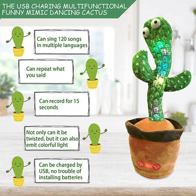 Cactus dansator interactiv