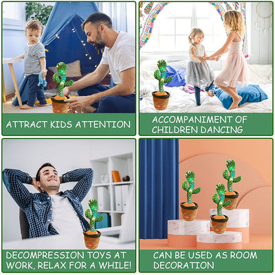 Cactus dansator interactiv
