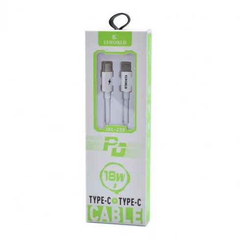 Cablu incarcare rapida type c la type c, 18W