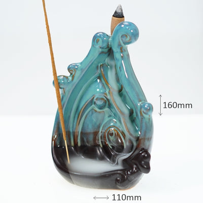Harmony Harp, suport conuri parfumate backflow, 16cm
