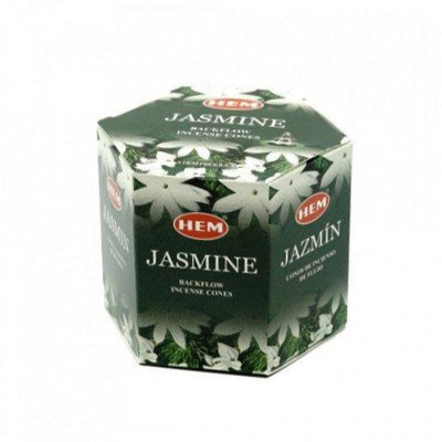 Set conuri parfumate backflow, Jasmine HEM