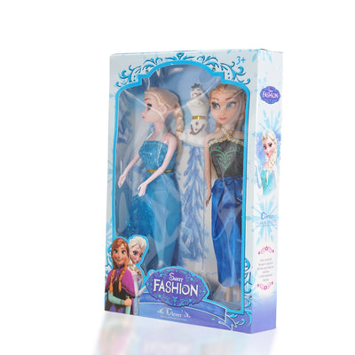Jucărie set Elsa, Anna si Olaf
